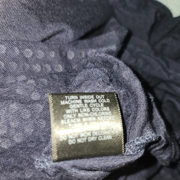 Navy INC Rhinestone Tank - Picture 4 of 5